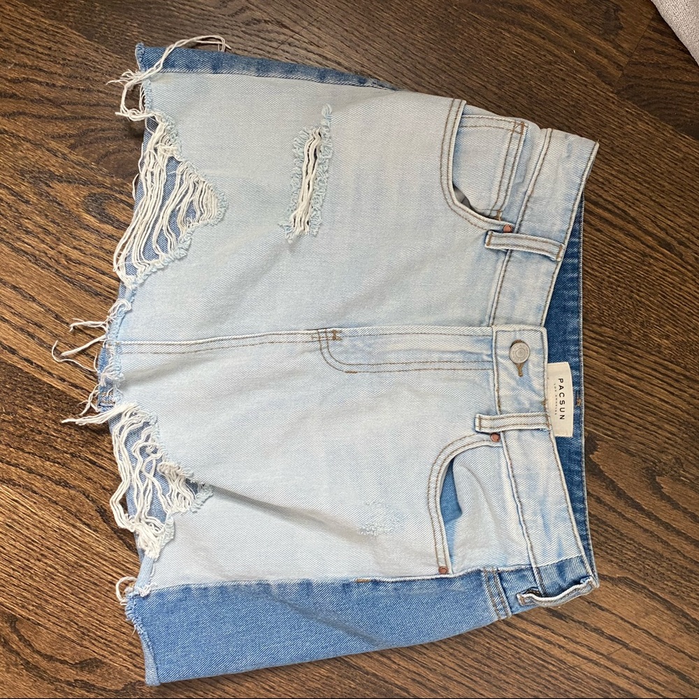 Multicolored Jean skirt!